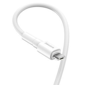 Baseus Mini White 2.4A 100 cm Micro USB Şarj Kablosu